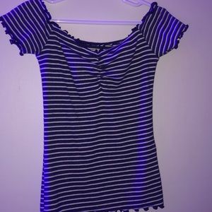 Hollister Off The Shoulder Cinched Top